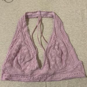 Lilac Halter Bralette